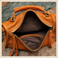 Leather Tassel Square Crossbody Bags Purses