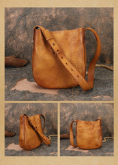 Women's tan Leather Hobo Shoulder Bag Genuine Leather Hobo Purses hobo leather crossbody bag