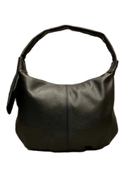 Slouchy Leather Bag Hobo Shoulder Purse 