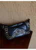 Genuine Leather Western Rivet Bag Shoulder Bag Purse For Ladies