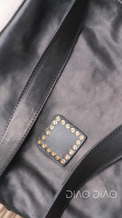 Studded Hobo Purse