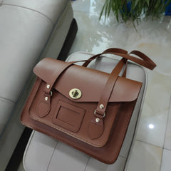 Brown Leather Satchel Bag Shoulder Satchel Shoulder Satchel Bag Womens 