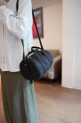Women's Boston Bag Genuine Leather Boston Bag Small Leather Bags Boston 