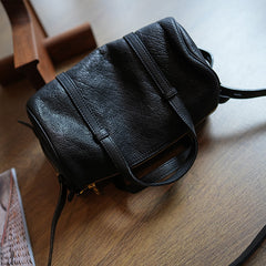 Women's Boston Bag Genuine Leather Boston Bag Small Leather Bags Boston 