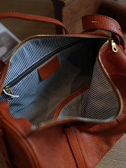 Women's Boston Bag Genuine Leather Boston Bag Small Leather Bags Boston 