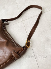 details of Genuine Leather Hobo Purses - iLeatherhandbag