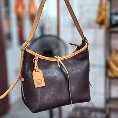 genuine leather hobo bags for women