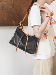 leather hobo shoulder bag women's hobo purses