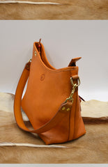 genuine leather boho bag