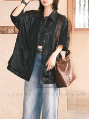 Women's brown Leather Hobo Shoulder Bag Genuine Leather Hobo Purses 