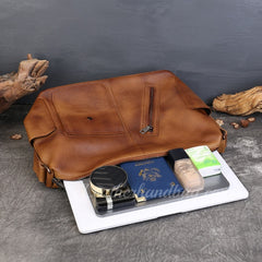 Genuine Leather Hobo Shoulder Bag Ladies Leather Hobo Bag Zipper Medium Hobo Purse - iLeatherhandbag
