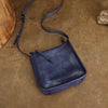 purple Small Hobo Bag Leather Small Leather Hobo Purse Small Leather Hobo Bags Womens