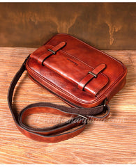 Small Leather Bags For Men Genuine Leather Mens Crossbody Bag Mens Leather Bag Small 