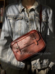 Small Leather Bags For Men Genuine Leather Mens Crossbody Bag Mens Leather Bag Small 