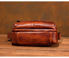 Genuine Leather Mens Crossbody Bag Crossbody Leather Bag For Mens 