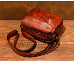 Genuine Leather Mens Crossbody Bag Crossbody Leather Bag For Mens 