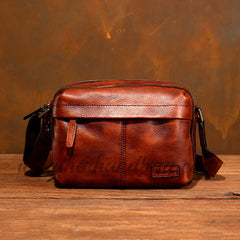 Genuine Leather Mens Crossbody Bag Crossbody Leather Bag For Mens 