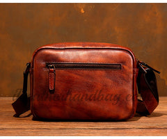Genuine Leather Mens Crossbody Bag Crossbody Leather Bag For Mens 