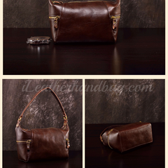Genuine Leather Over The Shoulder Bag Over The Shoulder Leather Purse Womens 