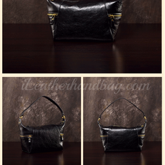 Genuine Leather Over The Shoulder Bag Over The Shoulder Leather Purse Womens 