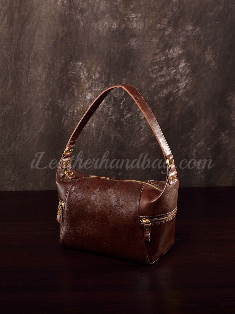 Genuine Leather Over The Shoulder Bag Over The Shoulder Leather Purse Womens 