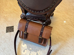 Handmade Genuine Leather Satchel Backpack Leather Backpack Pocketbook Womens 