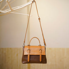 brown satchel purse Ladies Leather Satchel Crossbody Satchel 