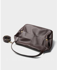 details of brown Leather Satchel Bag Women's Satchel Purses brown Satchel Bag Leather