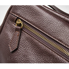 inner of Genuine Leather Satchel Handbags Brown Leather Satchel Womens Leather Satchel Bag - iLeatherhandbag