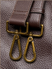 Genuine Leather Satchel Handbags Brown Leather Satchel Womens Leather Satchel Bag - iLeatherhandbag