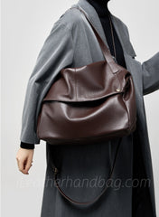 Genuine Leather Satchel Handbags Brown Leather Satchel Womens Leather Satchel Bag - iLeatherhandbag