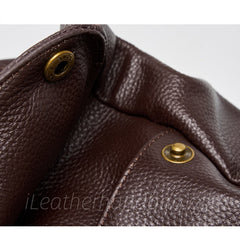 inner of Genuine Leather Satchel Handbags Brown Leather Satchel Womens Leather Satchel Bag - iLeatherhandbag