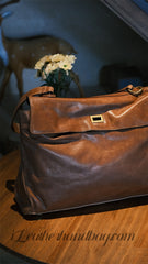 Ladies Leather Satchel Bag brown Leather Satchel Shoulder Satchel Bag 