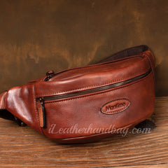 Genuine Leather Sling Bag Men's Leather Sling Bag Men Leather Mens Sling Bags Leather 