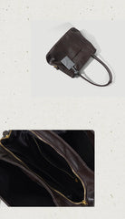 Minimalist Leather Tote The Leather Medium Tote Bag Zip Top Leather Tote Womens - iLeatherhandbag