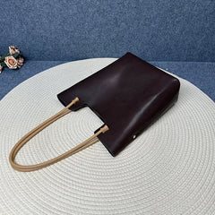Genuine Leather Tote Bags For Women Cowhide Tote Bag Purse 