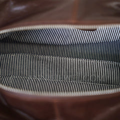 inner of Leather Hobo Shoulder Bag Zipper Medium Hobo Purse