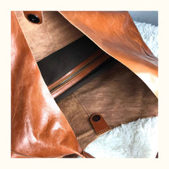 leather hobo bag brown