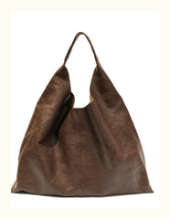 Large Hobo Bag Hobo leather hobo bag brown