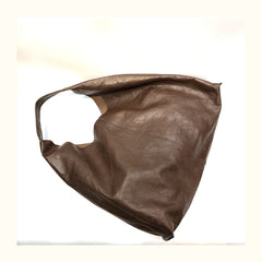 leather hobo bag brown Large Hobo Bag