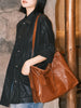 Genuine Leather Hobo Tote Bag Large Leather Hobo Bag Brown Leather Hobo Bag Womens