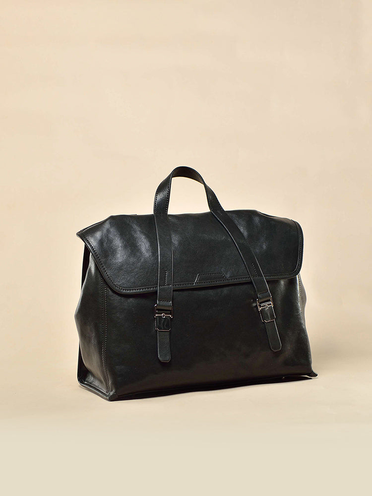 black leather satchel backpack Convertible Genuine Leather Satchel Backpack Leather Backpack Pocketbo – iLeatherhandbag