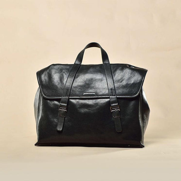 Black Genuine Leather Mens Backpack Mens Genuine Leather Backpack Mens Laptop 