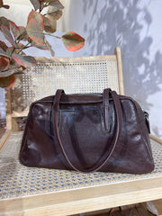 Leather Boston Shoulder Tote Bag Leather Top Handle Leather Tote Bag Womens - iLeatherhandbag