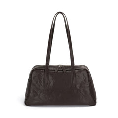 Leather Boston Shoulder Tote Bag Leather Top Handle Leather Tote Bag Womens - iLeatherhandbag