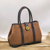 Women's Genuine Leather Satchel Handbags Brown Leather Satchel Handbag 