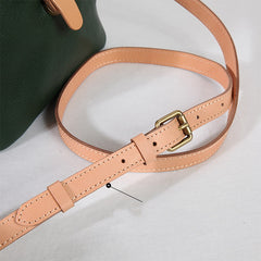 Vintage Womens Tan Leather Doctor Handbags Side Purses Doctor Purses for Women - iLeatherhandbag
