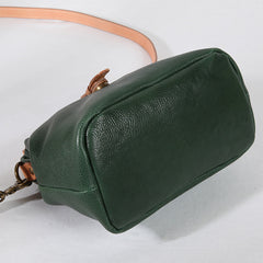 Vintage Womens Tan Leather Doctor Handbags Side Purses Doctor Purses for Women - iLeatherhandbag