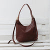 Hobo Brown Leather Purse Medium Hobo Bag Slouchy Hobo Purse Womens 