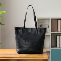 Medium Leather Tote Black Leather Bag Tote Womens 